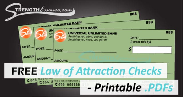 Law of Attraction Freebies Archives - Strength Essence