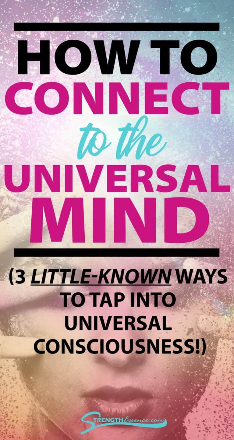 Learn How to Connect to the UNIVERSAL MIND with 3 LittleKnown