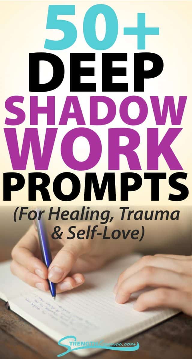 50+ Deep SHADOW WORK PROMPTS (For Healing, Trauma, Self-Love, Anxiety ...